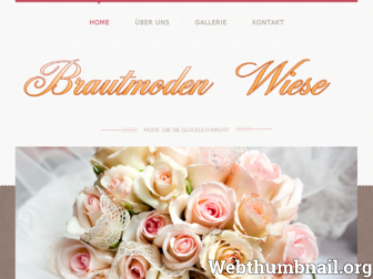 brautmoden-wiese.de website preview