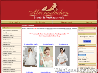 meerweibchen.net website preview