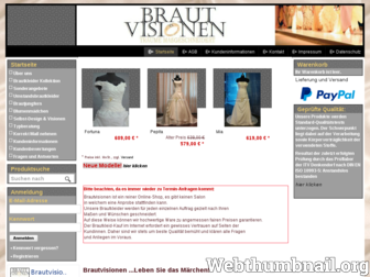 brautvisionen.de website preview