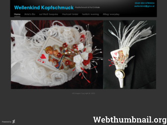 wellenkind.daportfolio.com website preview