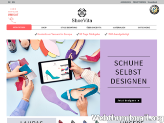 shoevita.de website preview