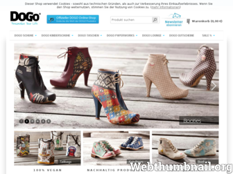 dogo-shoes.com website preview