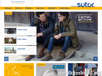 shop.sutor-schuhe.de website preview