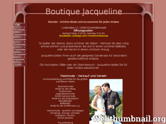 boutique-jacqueline.de website preview