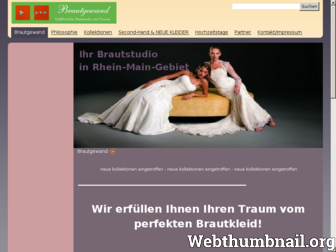 brautgewand-frankfurt.de website preview