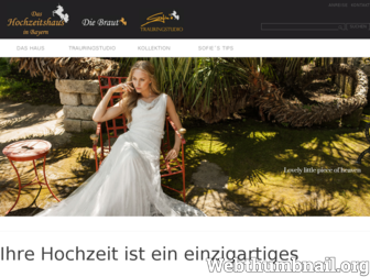 hochzeitshaus-bayern.de website preview