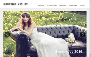 mode-berner.at website preview