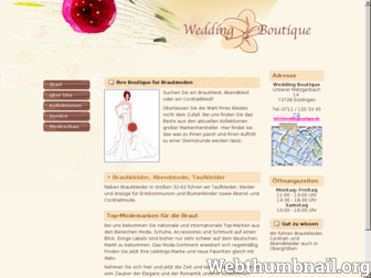 weddingboutique.de website preview