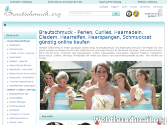 brautschmuck.org website preview