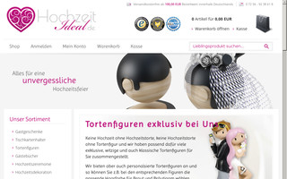 hochzeitideal.de website preview