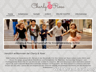 charly-rose.com website preview