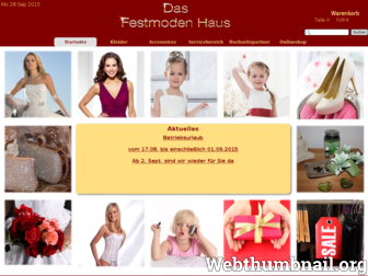 dasfestmodenhaus.de website preview
