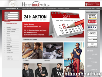herrenmodewelt.de website preview