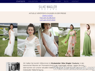 silke-wagler.de website preview