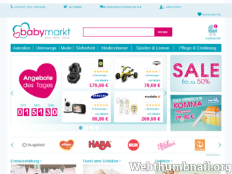 baby-markt.de website preview