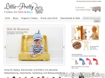 little-pretty.de website preview
