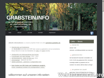 grabstein.info website preview