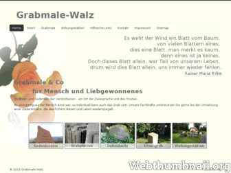 grabmale-walz.de website preview
