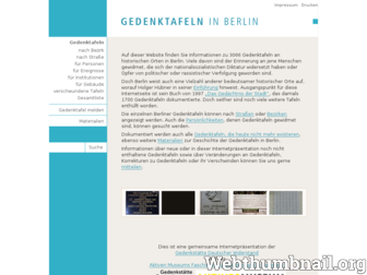gedenktafeln-in-berlin.de website preview