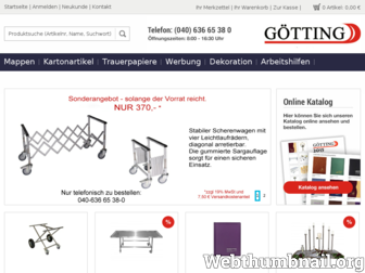 goetting-online.de website preview