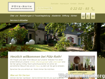 puetz-roth.de website preview