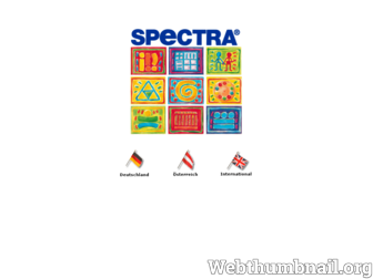 spectra-verlag.de website preview
