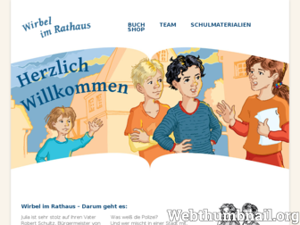 wirbelimrathaus.de website preview