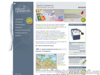 galiot-lehrmittel.de website preview