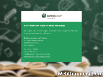 brettschneider-lehrmittel.de website preview