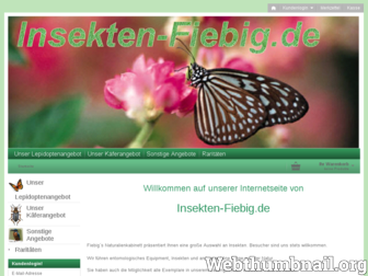 insekten-fiebig.de website preview