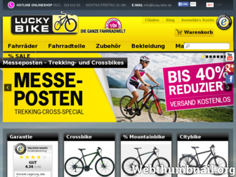 lucky-bike.de website preview