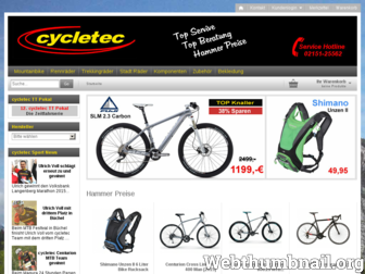 cycletec.de website preview