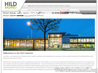 hild-radwelt.de website preview