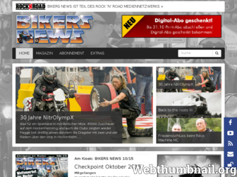 bikersnews.de website preview