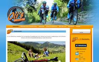 olis-bikeshop.de website preview