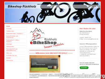 bikeshop-rueckholz.de website preview