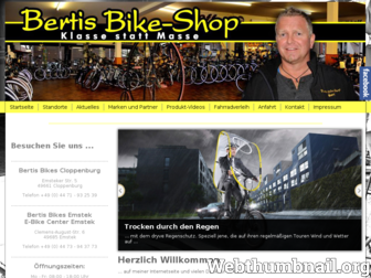 bertis-bikes.de website preview