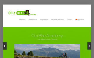 bikeshop-oetzibike.com website preview