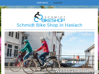 schmidt-bikeshop.de website preview