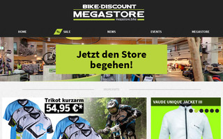 megastore.bike website preview