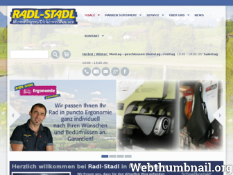 radl-stadl.de website preview