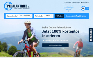 pedalantrieb.de website preview