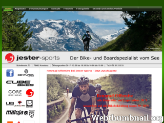 jester-sports.de website preview