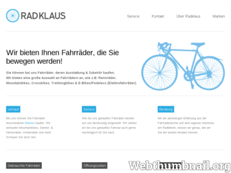 radklaus-husum.de website preview