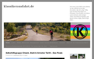 klassikerausfahrt.de website preview