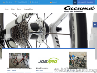 cucuma.com website preview