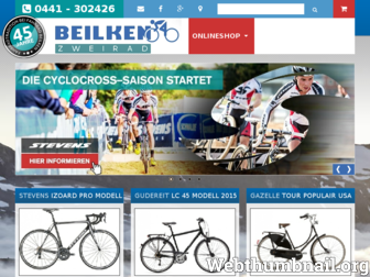 fahrrad-beilken.de website preview