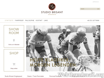 studiobrisant.com website preview