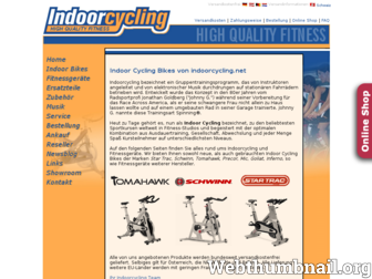 indoorcycling.net website preview