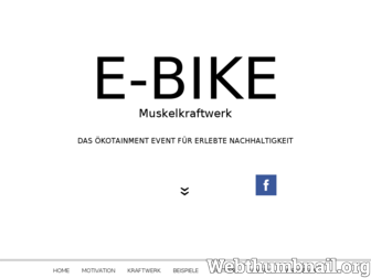 ebike-muskelkraftwerk.de website preview
